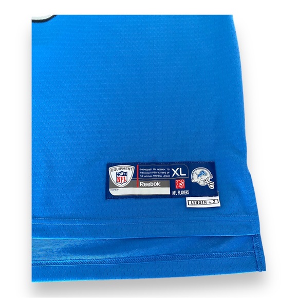 NFL REEBOK Detroit Lions Matthew Stafford Authentic On Field Football Jersey - Picture 6 of 8